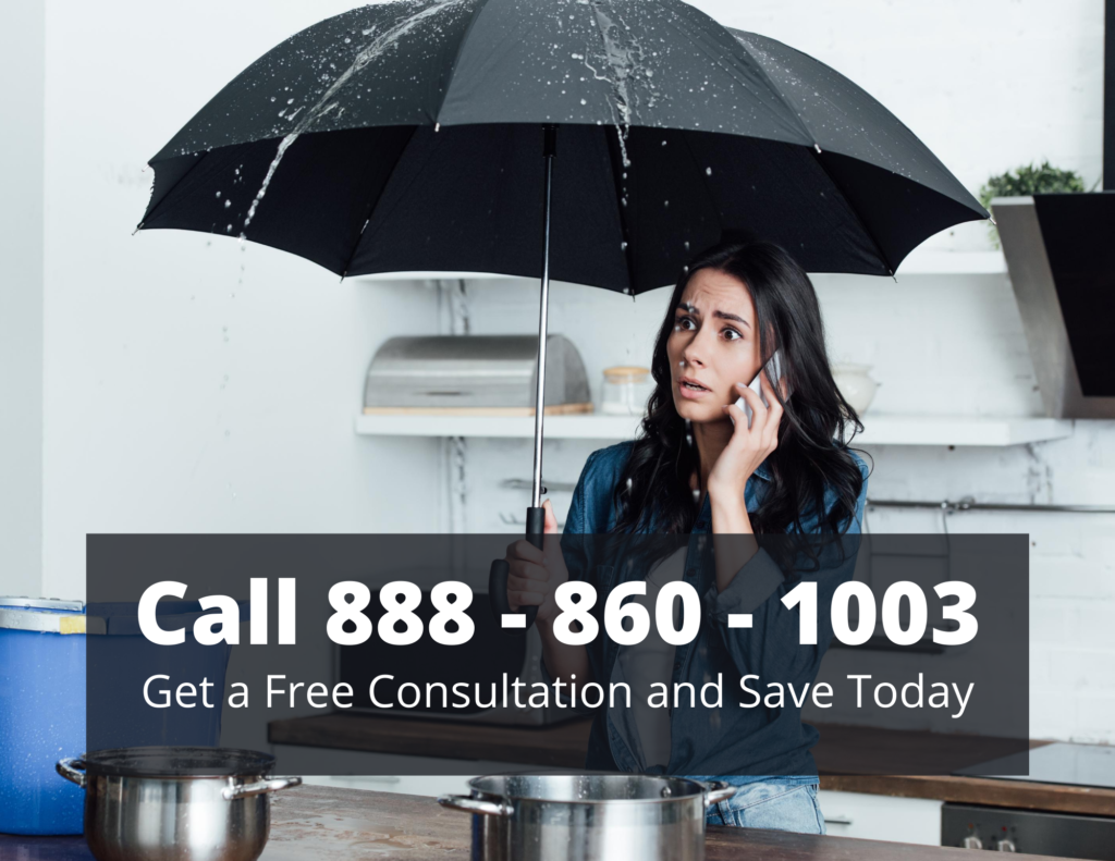 Call us for Water Damage