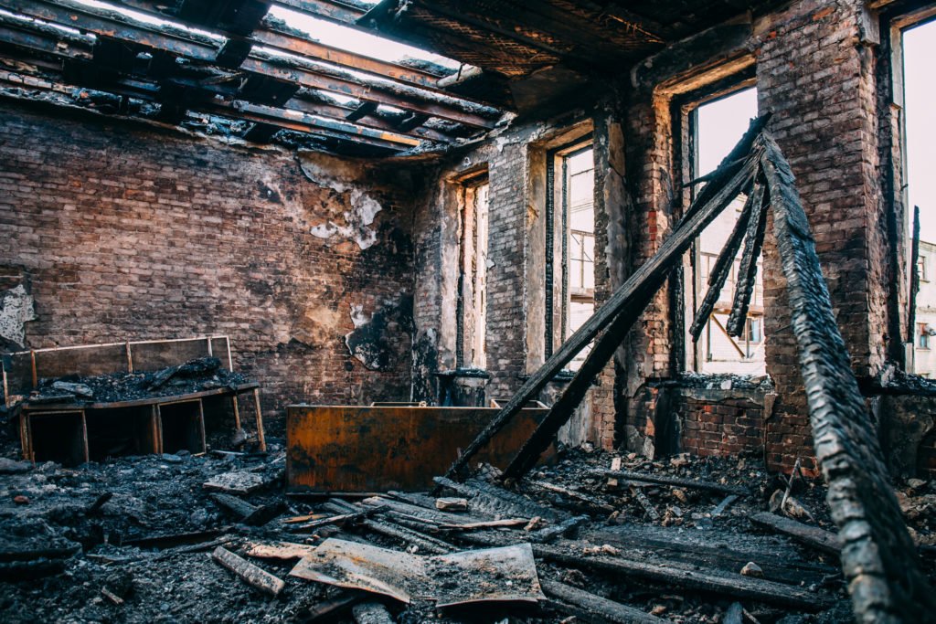 Fire Damage Restoration Building