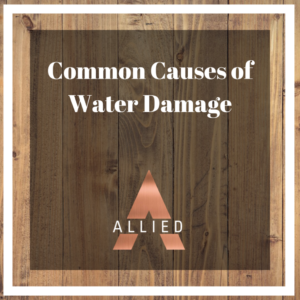 Common Cause of Water Damage